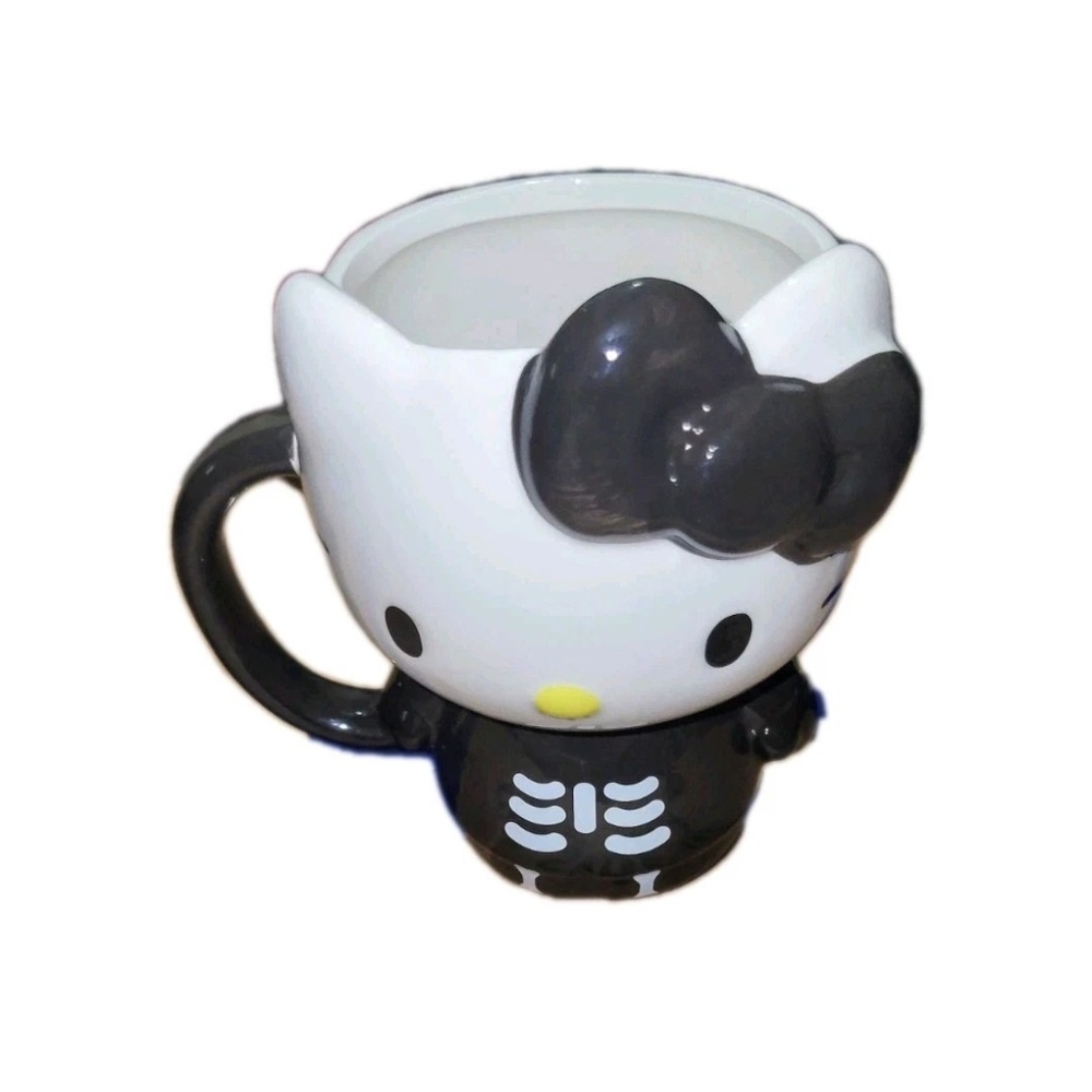 Hello Kitty Skeleton Mug